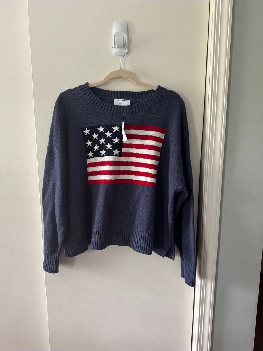 Old Navy Flag Sweater